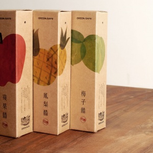 永豐餘生技果醋禮盒設計
